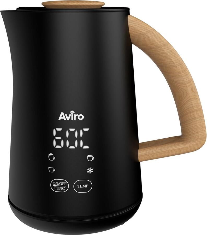 Melkopschuimer 500 ml elektrisch antiaanbaklaag voor perfect melkschuim ShopVlot