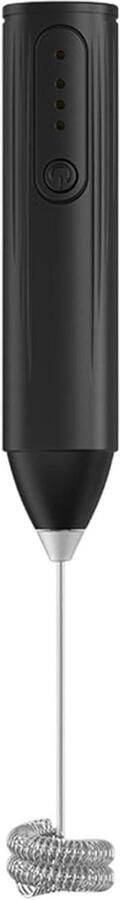 Melkopschuimer Drankmixer Koffie Bereiden 3 Snelheden Instelbaar 22 cm Zwart