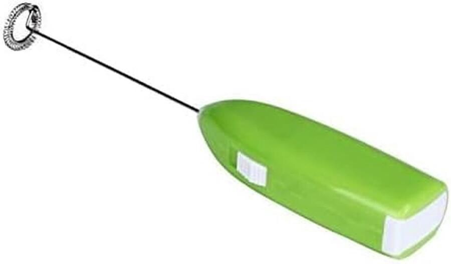 Melkopschuimer Drankmixer Koffie Schuim Maken Batterij Aangedreven 20.5cm Lengte Groen