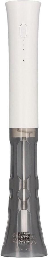 Melkopschuimer Drankmixer Schuimmaker Koffie Maken Oplaadbaar met 2 Gardes 28 cm Zwart