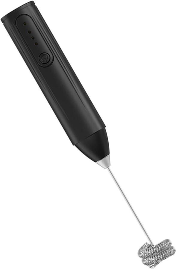 Melkopschuimer Eiermixer Garde Koffie Maken Instelbare Snelheid 22cm Lengte Zwart