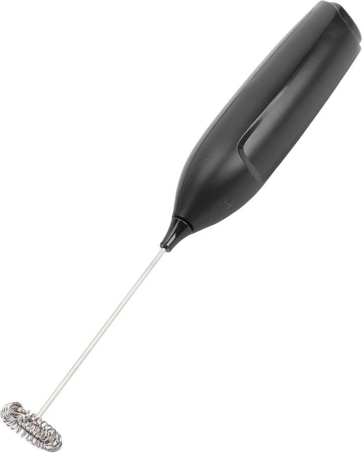 Melkopschuimer Wand Elektrische Schuimmaker Koffie Bereiden Compact Draagbaar 85g Zwart