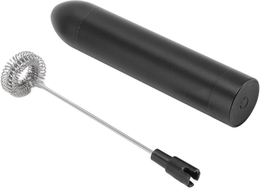 Melkopschuimer Elektrisch Handmixer Koffie Maken Krachtige Motor 23.5 cm Zilver