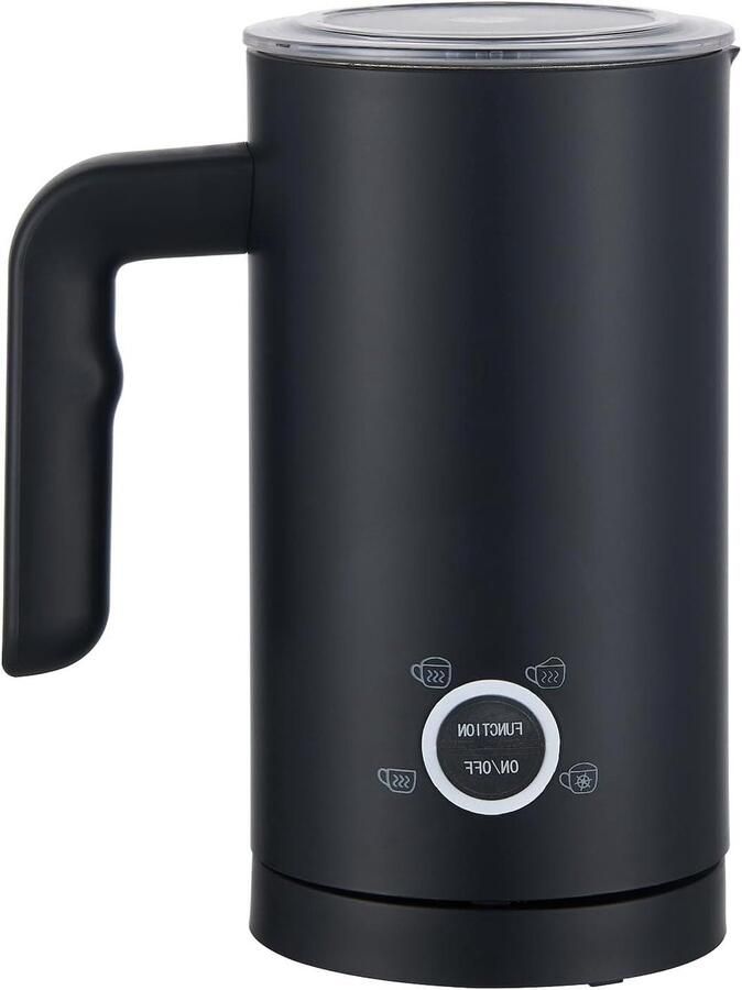 Melkopschuimer Elektrisch Melkopschuimer Automatisch Koffie Bereiden Vier Functies 300ml Capaciteit Zwart