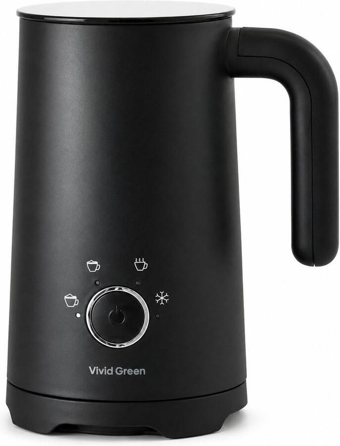 Melkopschuimer Elektrisch RVS Antikleeflaag 4-in-1 Functie Voor Koffieliefhebbers