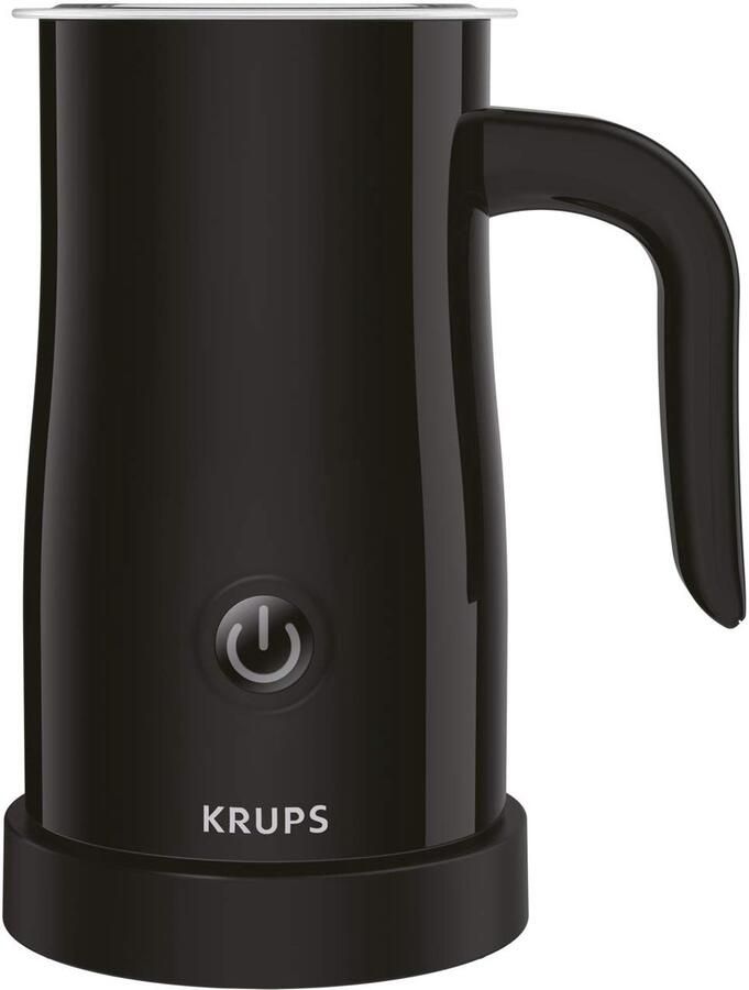 Melkopschuimer Elektrische Melkopschuimer met Antiaanbaklaag Automatische Uitschakeling voor Cappuccino en Latte Zwart