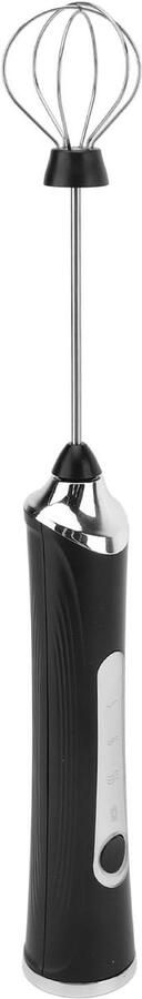 Melkopschuimer Elektrisch Drankmixer Garde Koffie Bereiden USB Oplaadbaar 3 Snelheden Zilver