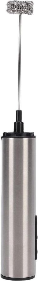 Melkopschuimer Garde Mixer Dranken Bereiden USB Oplaadbaar 5 Accessoires Zilver