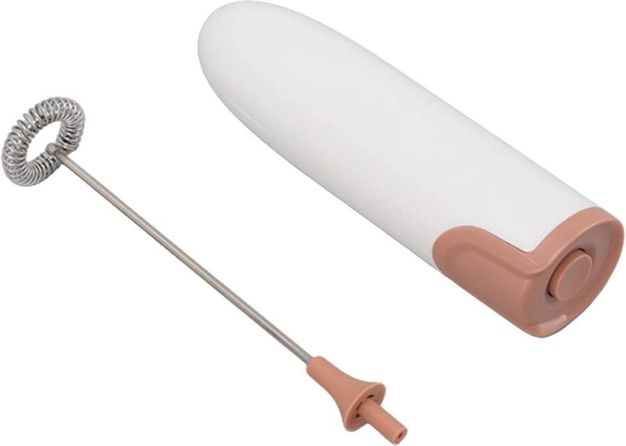 Melkopschuimer Handmixer Koffie Maken Batterij Aangedreven 236 cm Wit