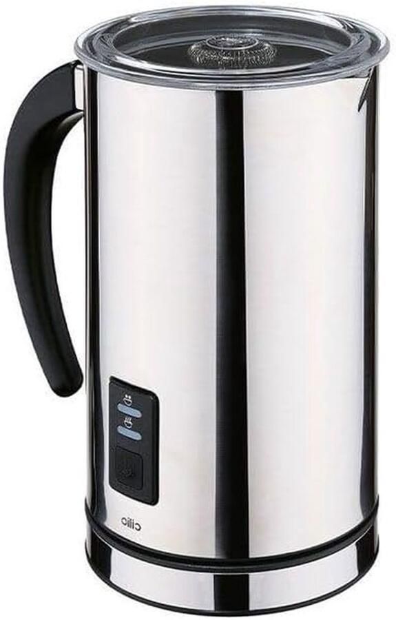 Melkopschuimer Koffie Accessoire Warme Dranken Maken Draadloze Centrale Basis 350 Gram Zilverkleurig