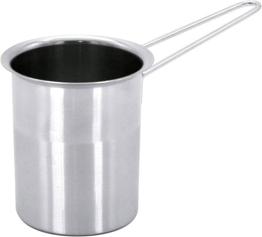 Melkopschuimer Koffie Accessoire Luxe Koffie Maken Vaatwasmachinebestendig 30 cm hoog Zilver