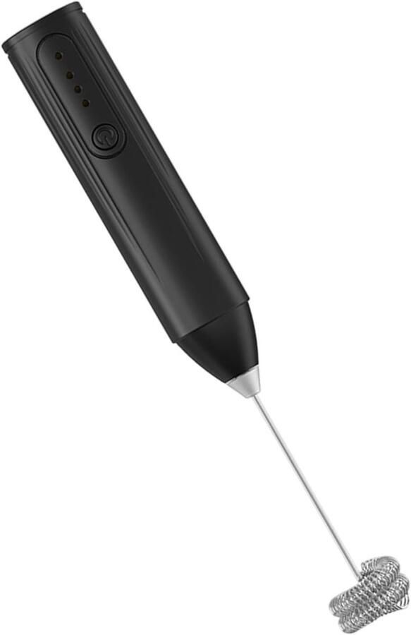 Melkopschuimer Drankmixer Koffie Maken Instelbare Snelheid 22 cm Zwart