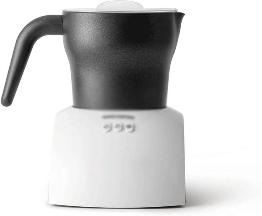 Melkopschuimer Koffie opschuimer Warme dranken maken Inductie verwarming 500 ml capaciteit Zilver