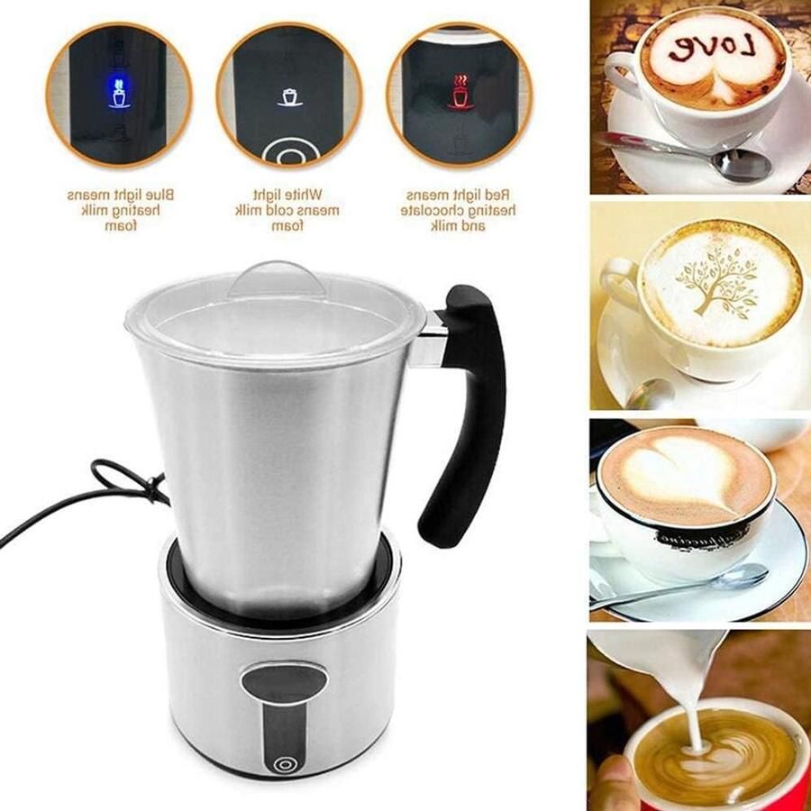 Melkopschuimer Melkstomer Koffieopschuimer Barista Schoonmaken Stille Werking 130-230ML Roestvrij staal
