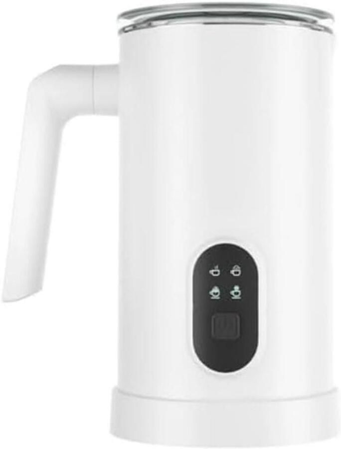 Melkopschuimer Melkwarmer Warme Dranken Maken Slimme Touch Bediening 350 Ml Capaciteit Zwart
