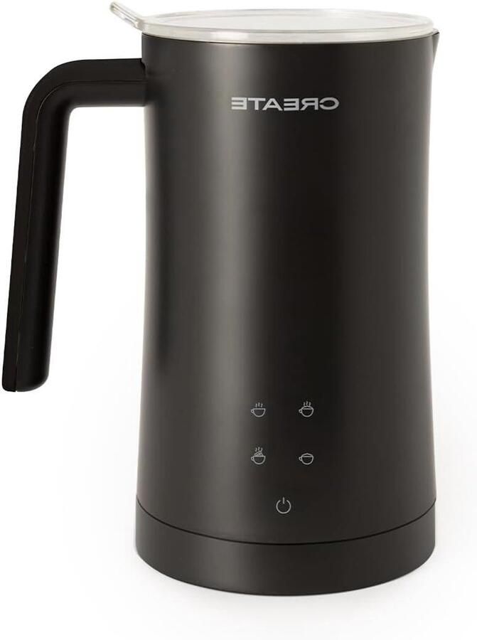 Melkopschuimer Melkwarmer Warme dranken maken Touchscreen bediening 350 ml capaciteit Zwart