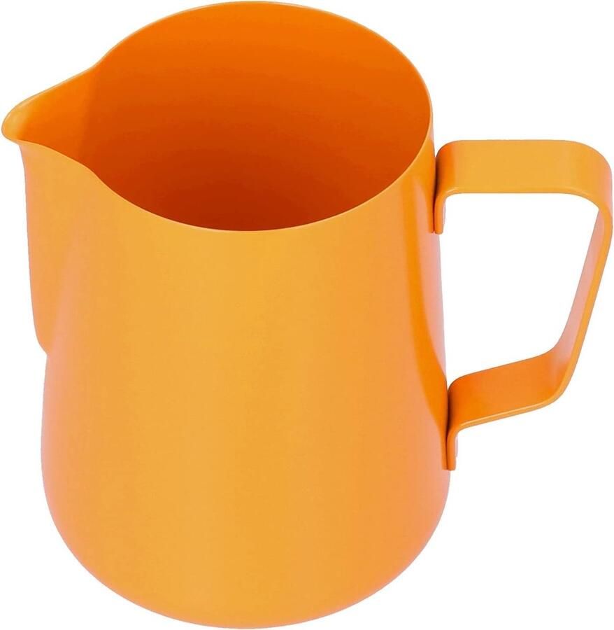 Melkopschuimer met spitse tuit 600 ml capaciteit perfect voor latte art en koffiecreaties thuis