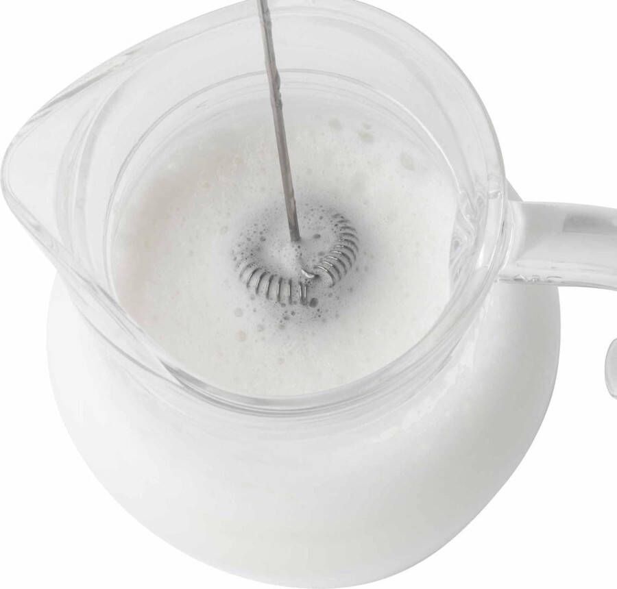 Melkopschuimer mini cappuccino garde matcha thee proteïneshakes draadloos roestvrij stalen staaf warme en koude vloeistoffen snel