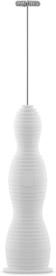 Melkopschuimer Opschuimer Cappuccino Thuis Barista Zacht Design 27.5 cm Wit