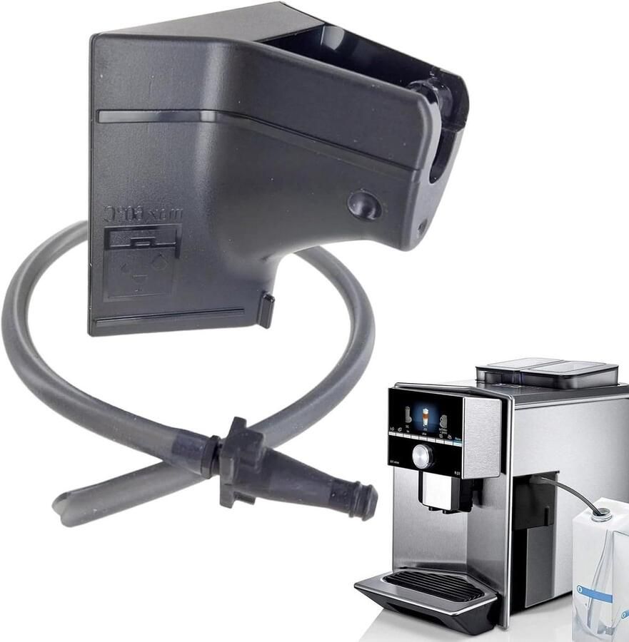Melkopschuimer Opzetstuk Schuimmondstuk Accessoire Cappuccino Bereiding Instelbare Druk 9.4 x 9.4 x 9.4 cm Zwart