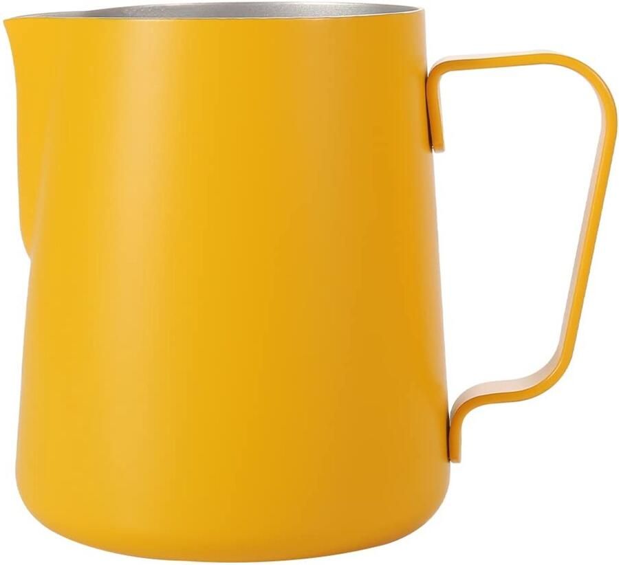 Melkopschuimer Pitcher 350 ml Geel