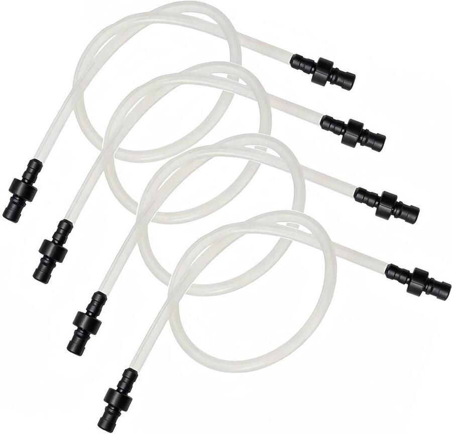 Melkopschuimer set Melkslang vervanging Koffie maken Voedselveilig siliconen 38 cm lengte Transparant