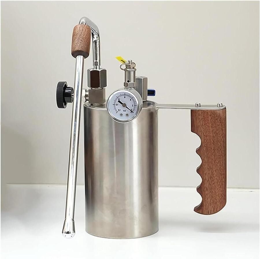 Melkopschuimer Stoomboot Koffie Schuim Barista Kwaliteit Automatische Drukontlasting 500 ml Capaciteit One Color