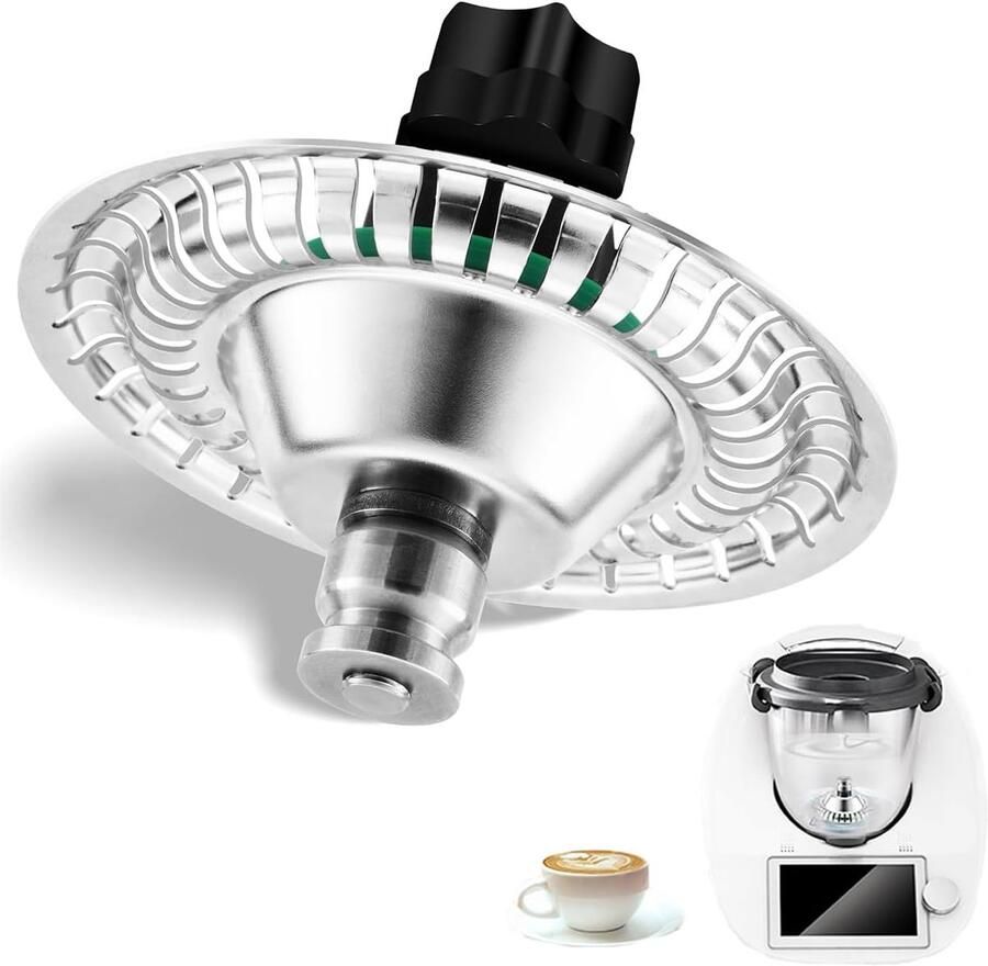 Melkopschuimer voor Thermomix TM5 TM6 Mixeraccessoire Perfecte pasvorm Creëer romige melkschuim ShopVlot