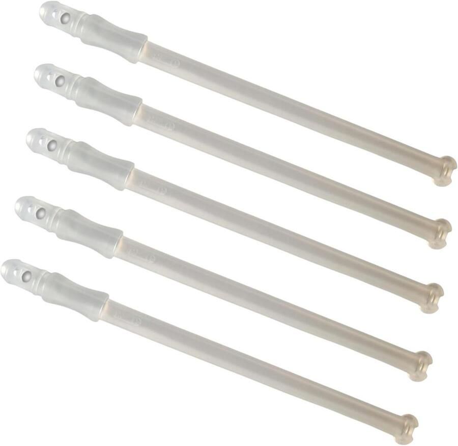 Melkopzuigslang Melkslang Koffiezetapparaat Onderhoud 5 Stuks Set 15.7 cm Transparant