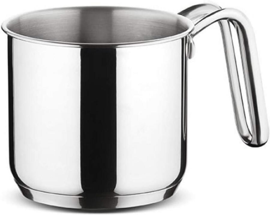 Melkpan roestvrij staal 12 cm perfect voor inductie en dagelijks gebruik