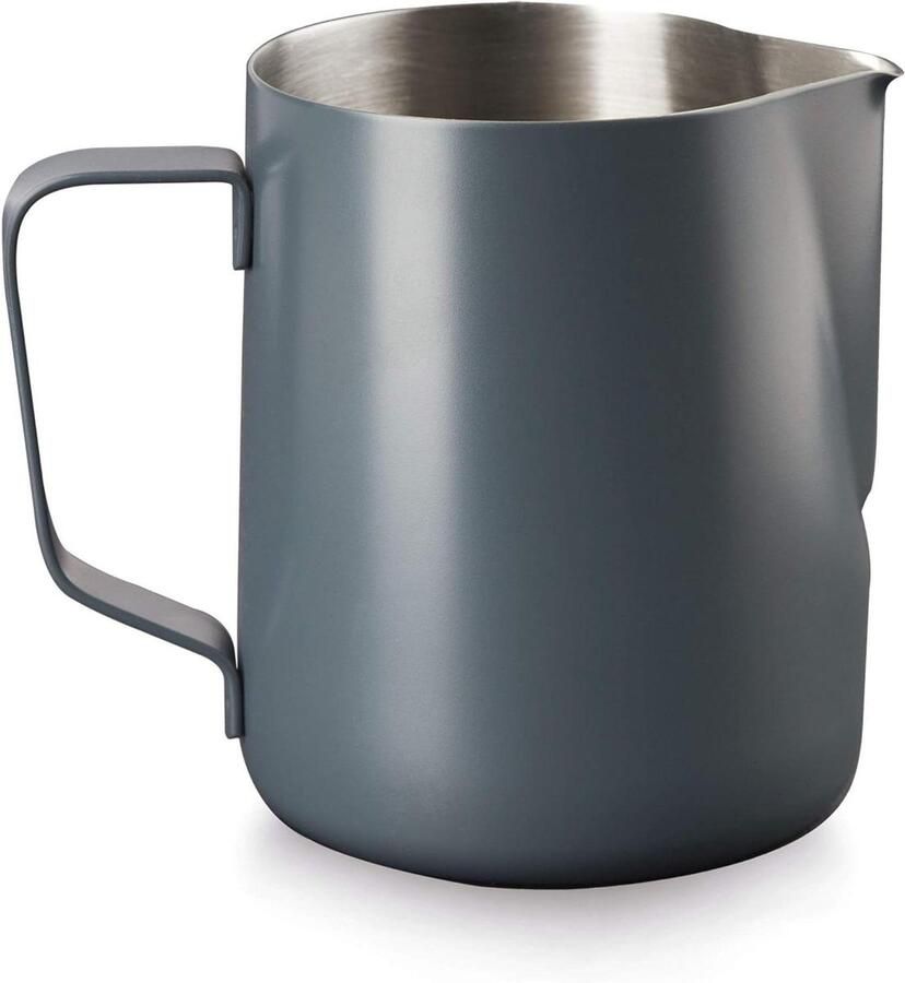 Melkpan Steelpan Melk Verwarmen Premium Kwaliteit 350ml Grijs