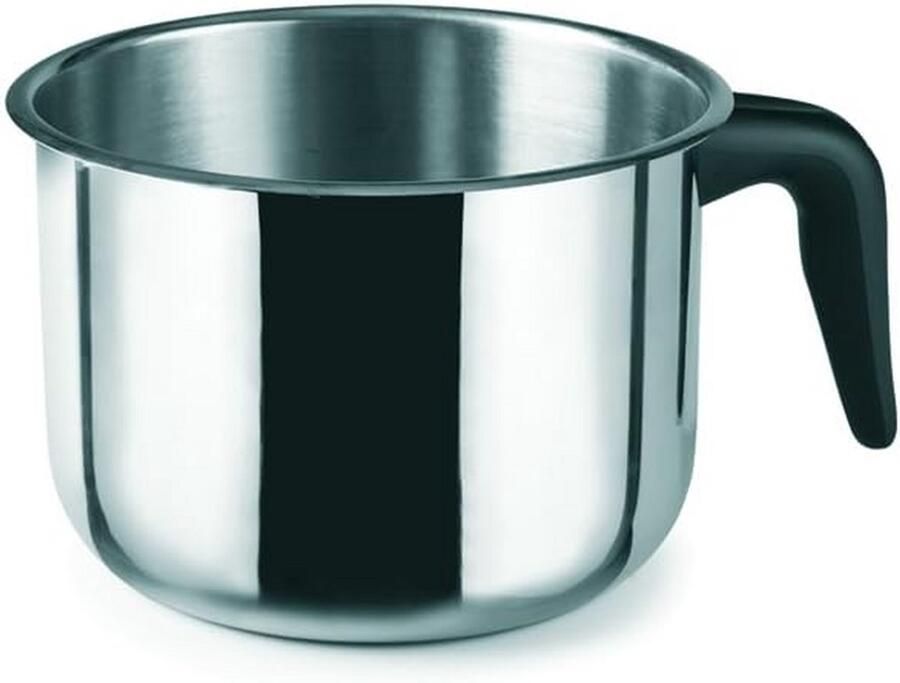 Melkpan van roestvrij staal 12 cm geschikt voor inductie en alle kooktoestellen