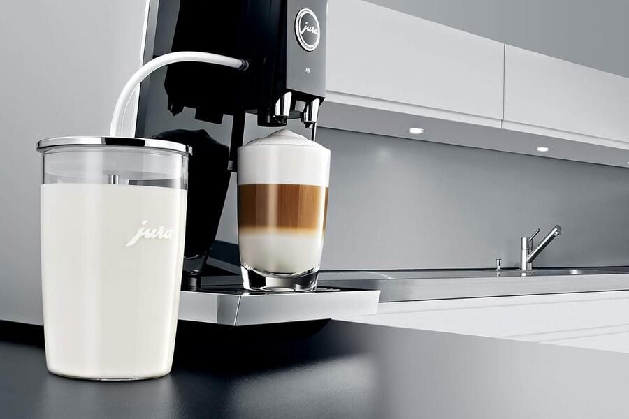 Melkreservoir Glas 0.5L met Melkslang voor Automatische Koffiemachines