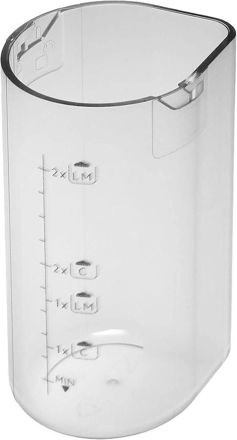 Melkreservoir Koffiemachine Reserveonderdeel Melk Koffiebereiding Thuis Zonder Deksel Transparant