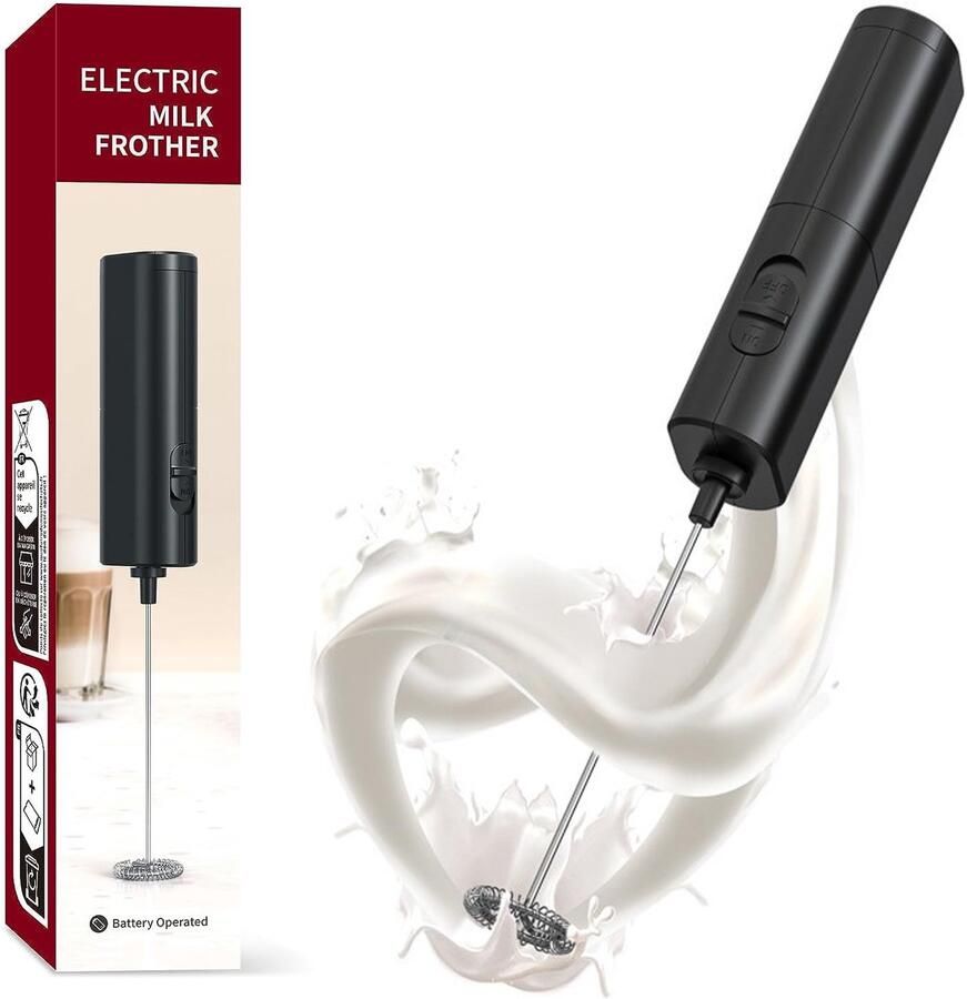 Melkschuimer Handheld Elektrische Melkschuimmaker Hand Drinken Mixer voor Koffie Lattes Cappuccino Matcha