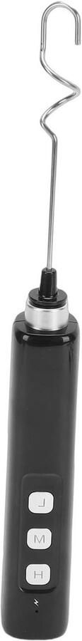 Melkschuimer Handmixer Drankmixer Klopper Koffie Bereiden USB Oplaadbaar 1200mAh Batterij Zilver