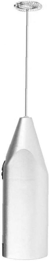 Melkschuimer Klopper Espresso Maker Cappuccino's Maken Voedselkwaliteit RVS 3.6x2.5x20cm Zilver