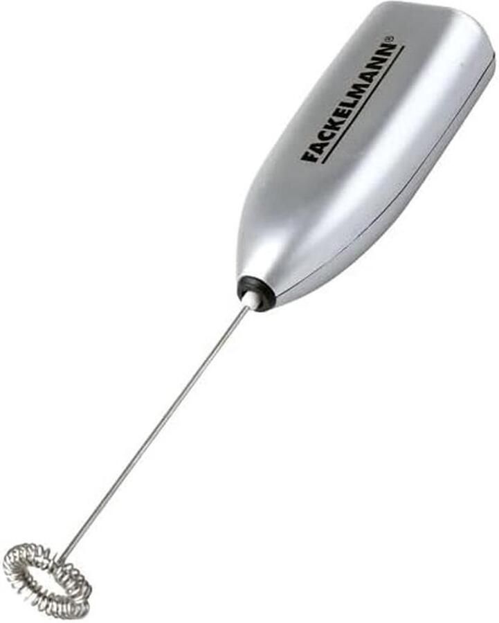 Melkschuimer Koffie opschuimer Koffie maken Snel schuim 20 cm Zilver