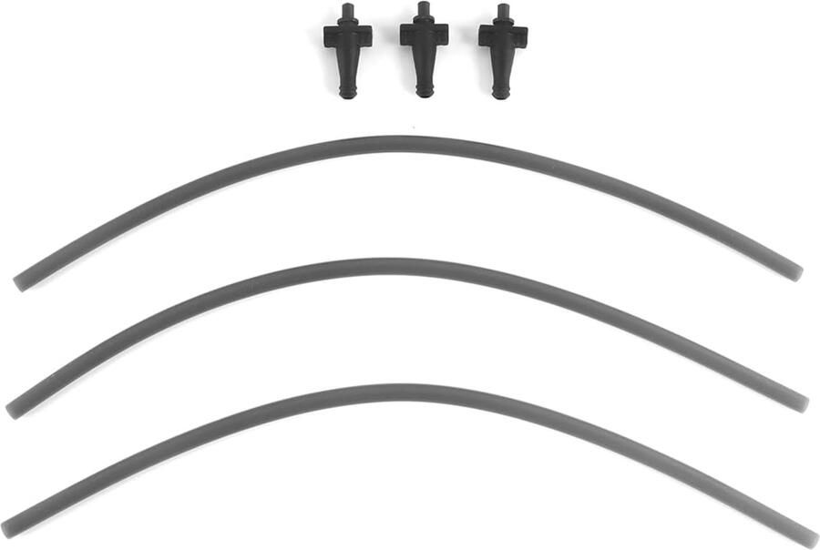 Melkslang 30 cm 3-delige set siliconen voor volautomatische koffiemachines Homevero