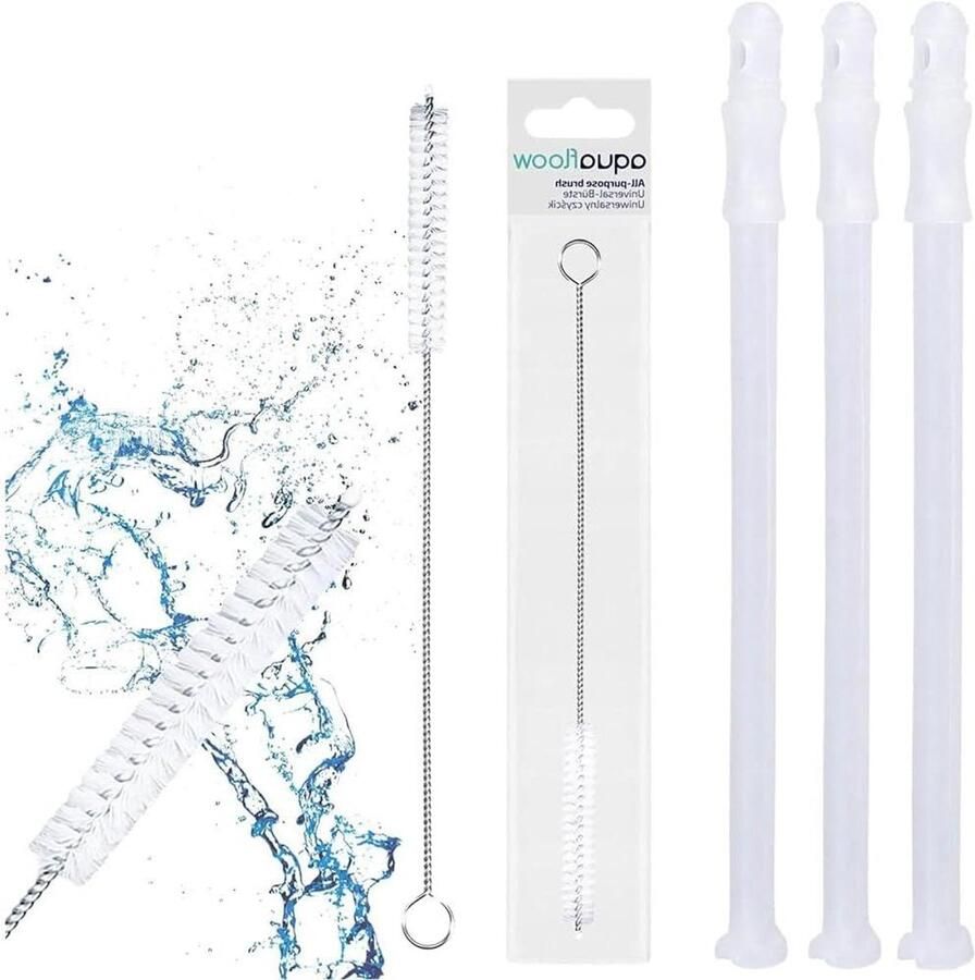 Melkslang Set Reservoir Slang Koffiezetter Onderhoud Effectieve Reiniging 3 Stuks 15.7cm Transparant