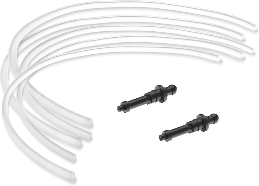 Melkslang Set Slang en Connector Koffiezetapparaat Onderhoud Voedselveilig Siliconen 5x 36cm Transparant