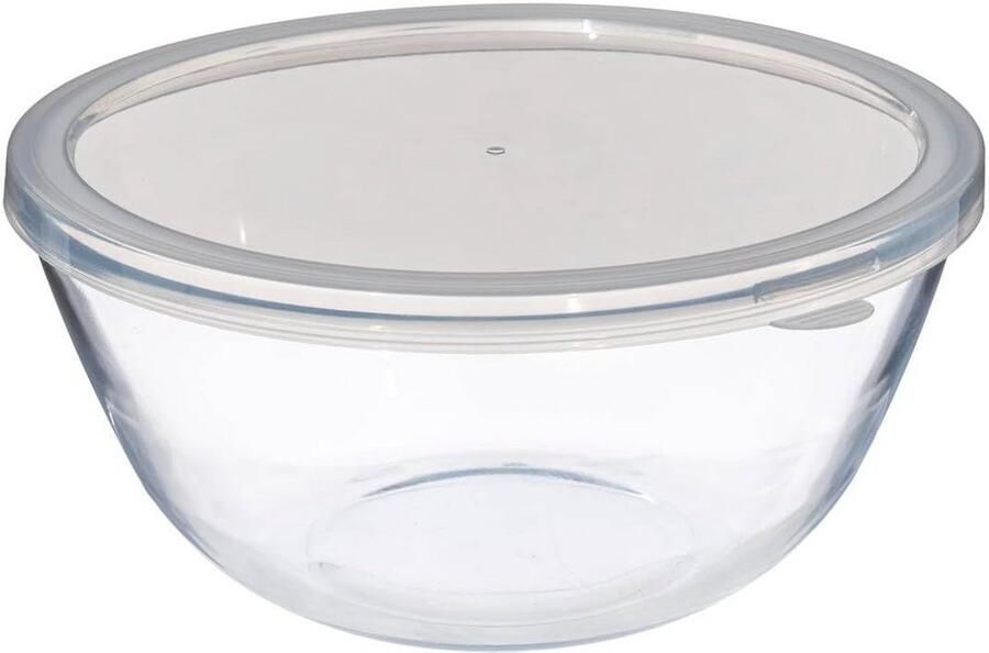 Mengkom 4 4L met glazen deksel