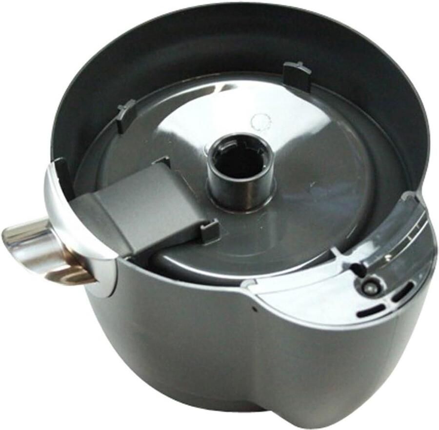 Mengkom Keukenmachine Reservekom Voedsel Bereiden Specifiek Model Duo XL Zwart