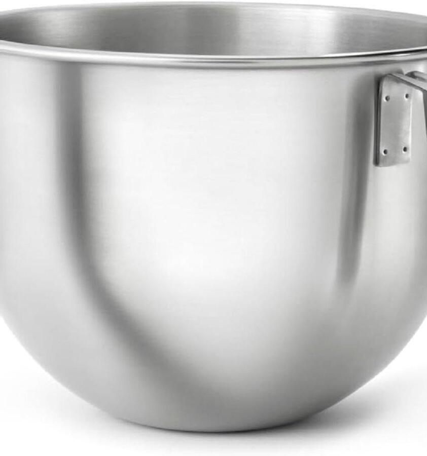 Mengkom Roestvrij Staal Keuken Accessoire Bakken en Mixen Ergonomische Handgreep 6.6 Liter Zilverkleurig