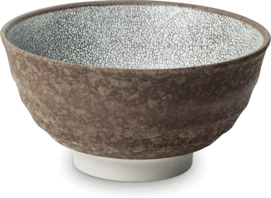 Mengkom Rond Keuken Kom Japanse Gerechten Magnetron Bestendig 17cm Diameter Wit