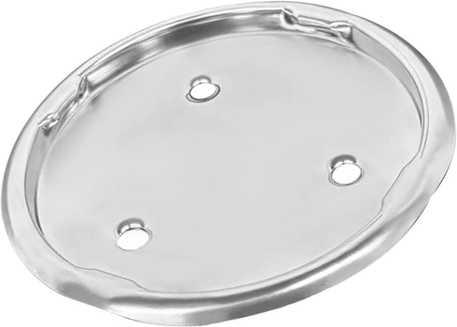 Mengkom Schroef Cover Mixer Onderdeel Keukenmachine Reparatie Roestvrij Staal 4.2 Inch Diameter Zilverkleurig