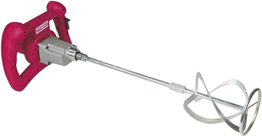 Mengkraan Roermachine Mixer Verf Mengen Krachtige Motor 1400 Watt Rood Grijs