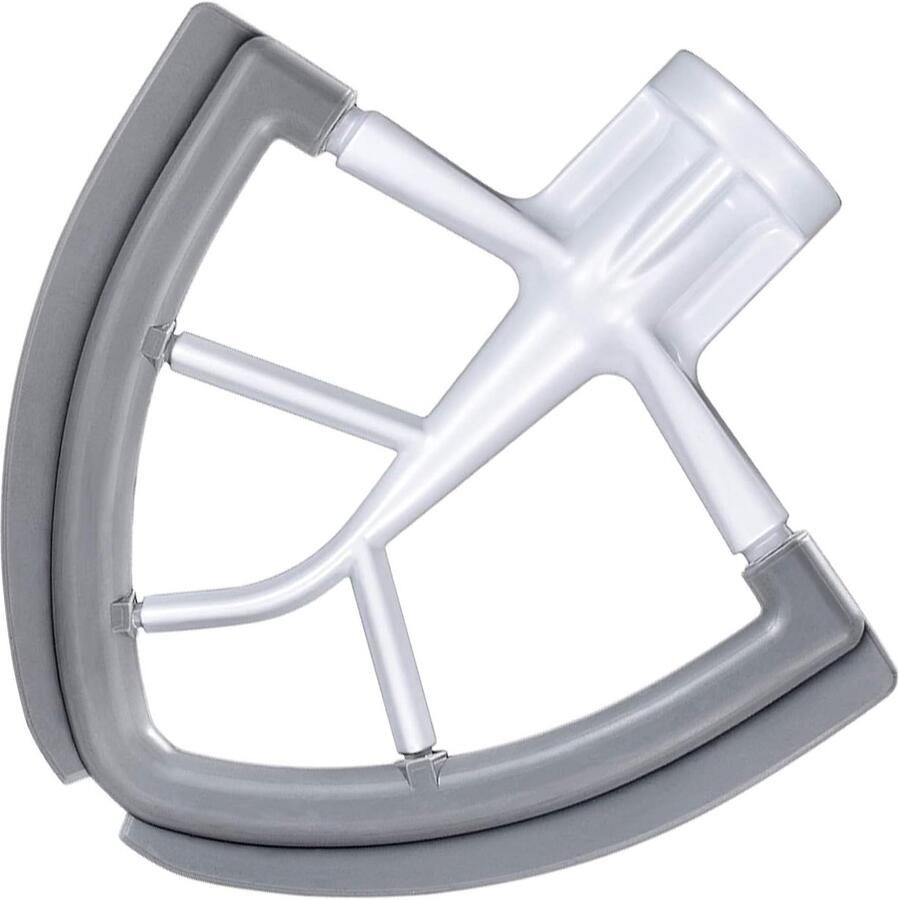 Mengspatel Geschikt voor KitchenAid 4.5 5 blender dubbele siliconen rand mengspatel mengkopaccessoire wit