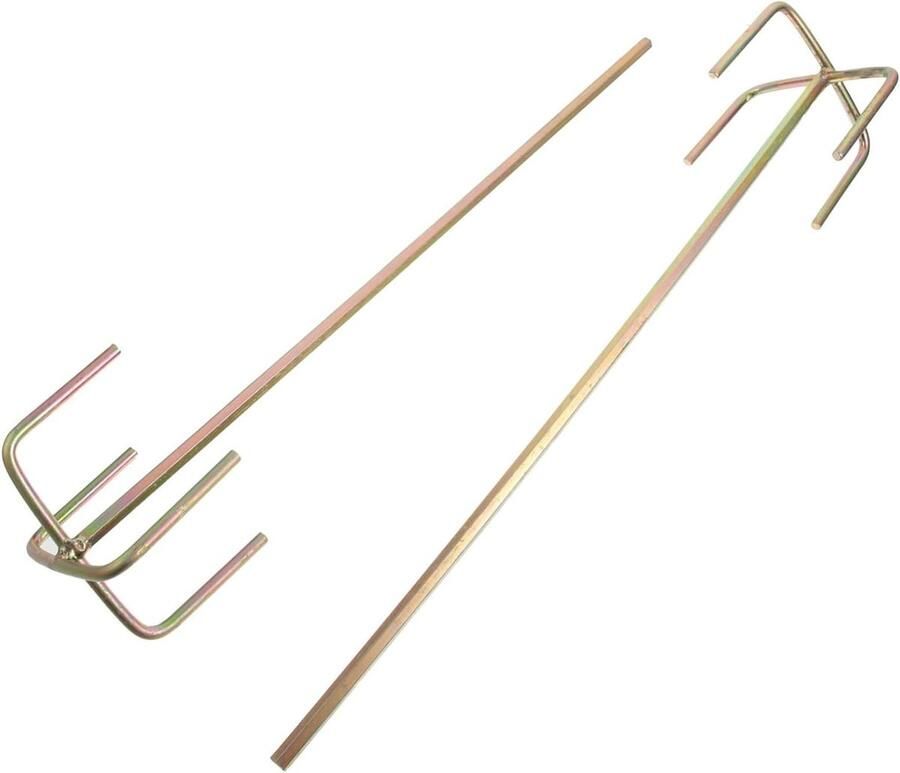 Mengstaafjes Set Boormixer Opzetstuk Verf Mengen Duurzaam Legering Materiaal 49.5 cm Lengte kleuren