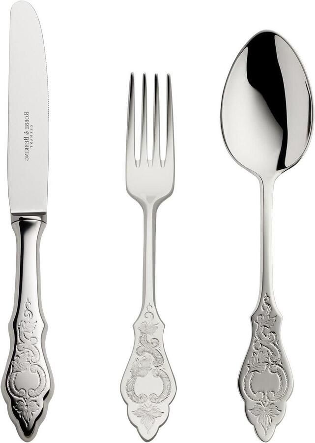 Menubestek Set Drie Delig Eettafel Decoratie Handgemaakt Vakmanschap 3 Stuks Gepolijst